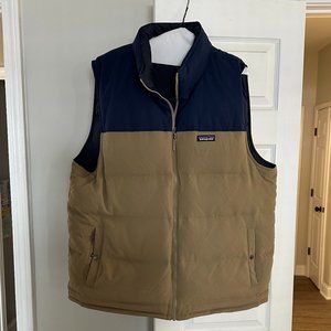 Men’s Patagonia Bivvy Reversible Down Puffer Vest - XXL